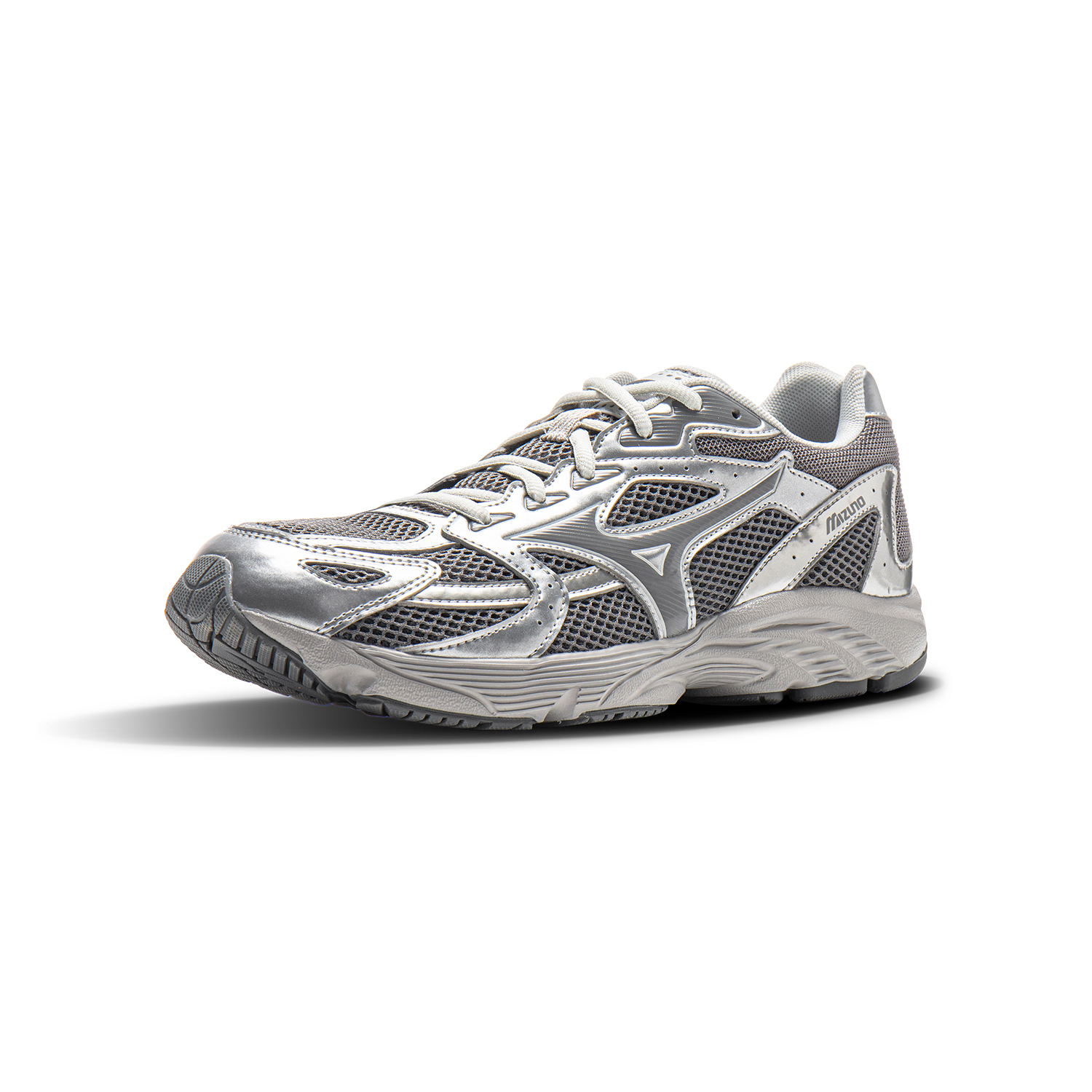 【代購】Mizuno SPARK CN Low top Running Shoes Unisex Silver Gray D1GH242805