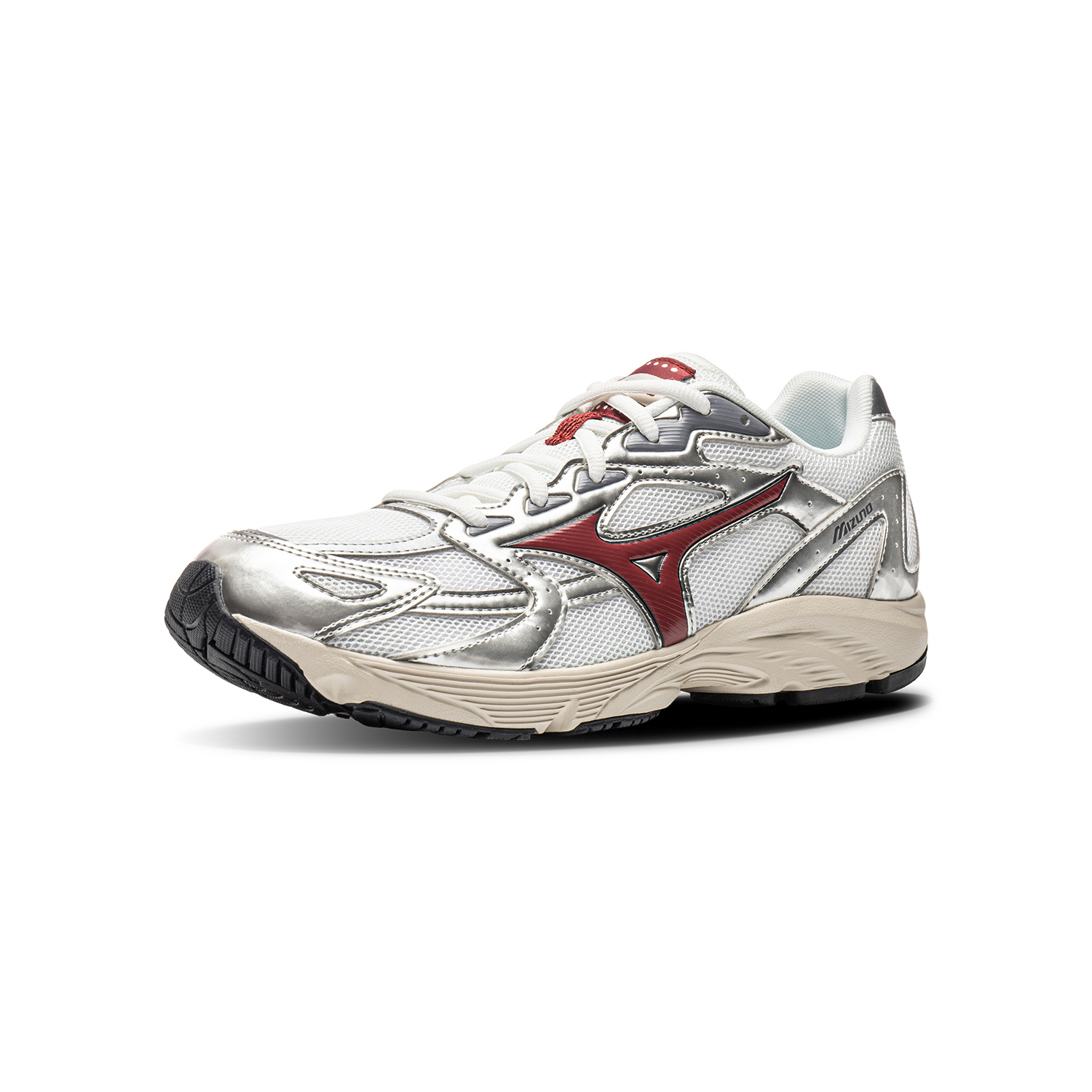 【代購】Mizuno SPARK CN 3 Running Shoes Unisex Low Top Porcelain White/Silver D1GH242812