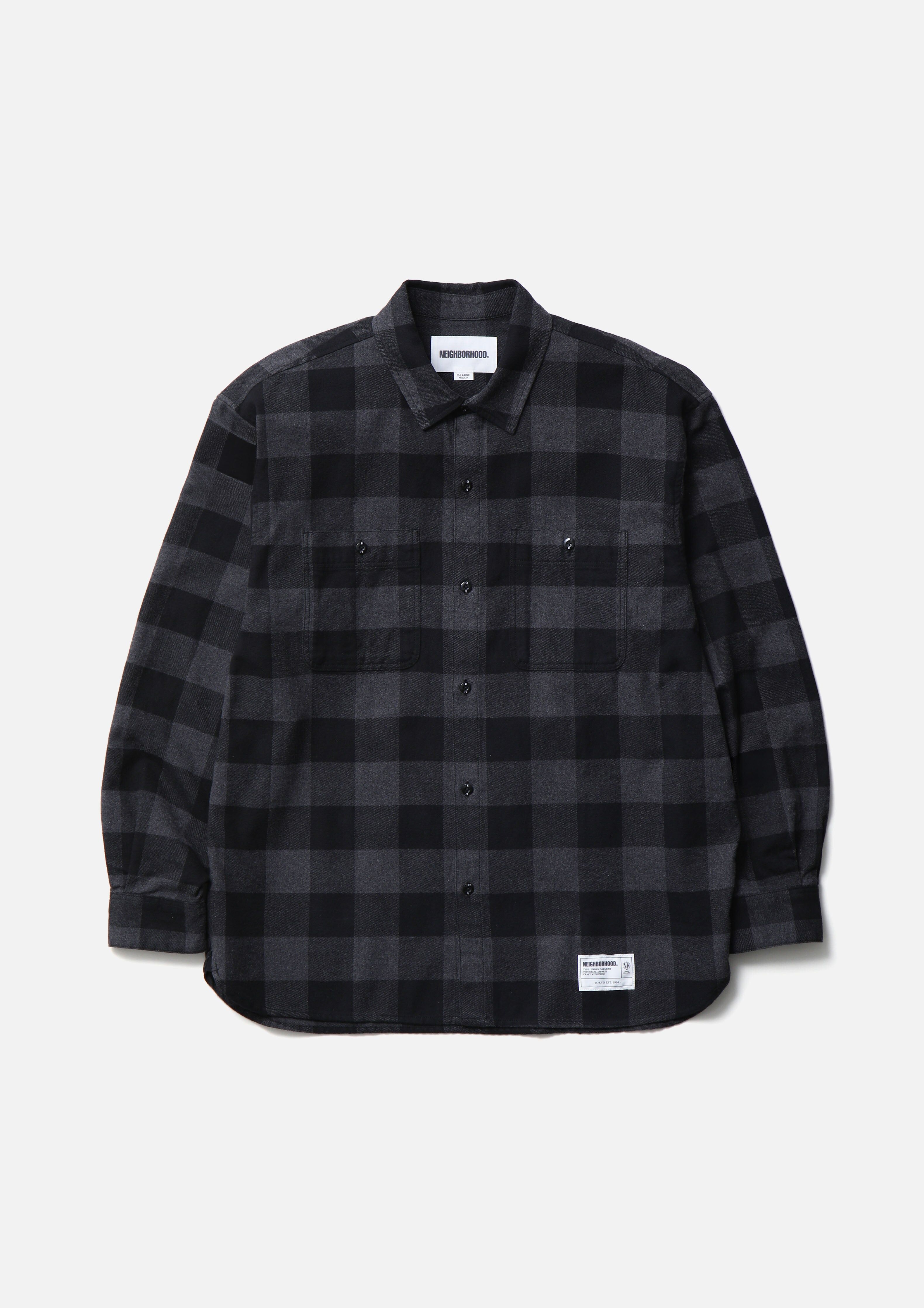 『代購商品』2026AW NEIGHBORHOOD NBHD BUFFALO CHECK SHIRT LS 襯衫 262BENH-SHM03