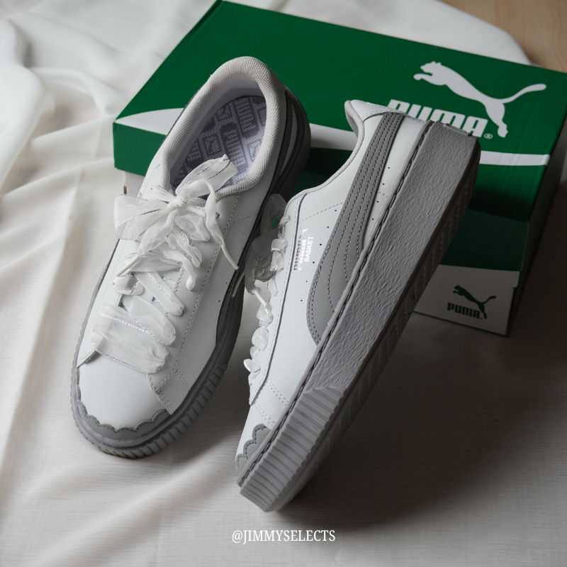 PUMA Mostro 灰色女款 潮流低幫板鞋｜未來感 × 街頭魂