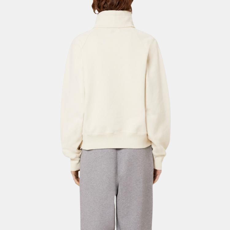【代購】Ami Tonal Big Zip Sweat 'Off White' USW502747150