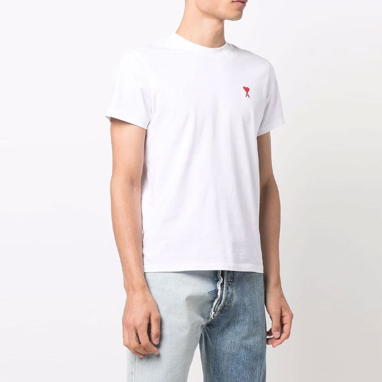 【代購】Ami Paris Ami De Coeur Crewneck T Shirt BFUTS001724-100