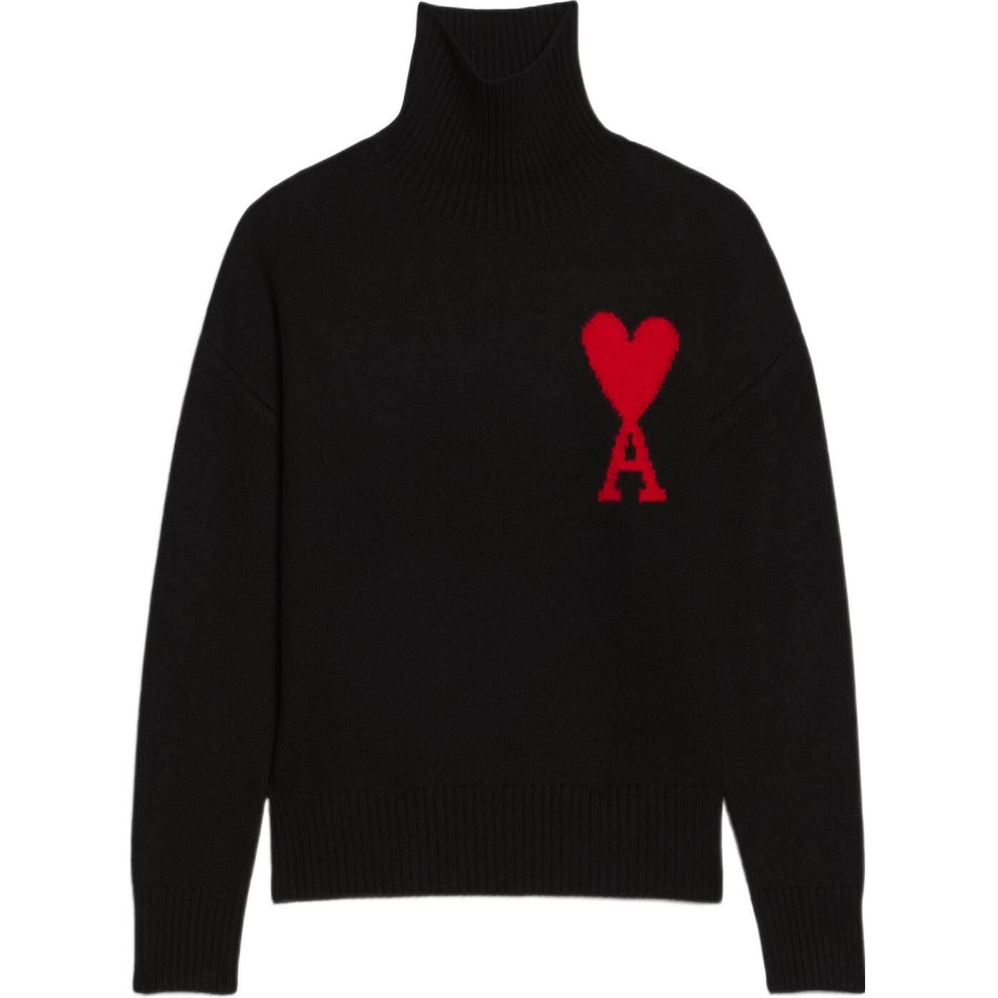 【代購】AMIPARIS Ami De Coeur High-neck Jumper BFUKS402018-009