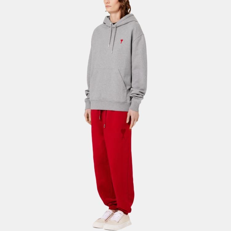 【代購】Ami Paris Ami De Coeur Drawstring Hoodie BFUSW200730-055