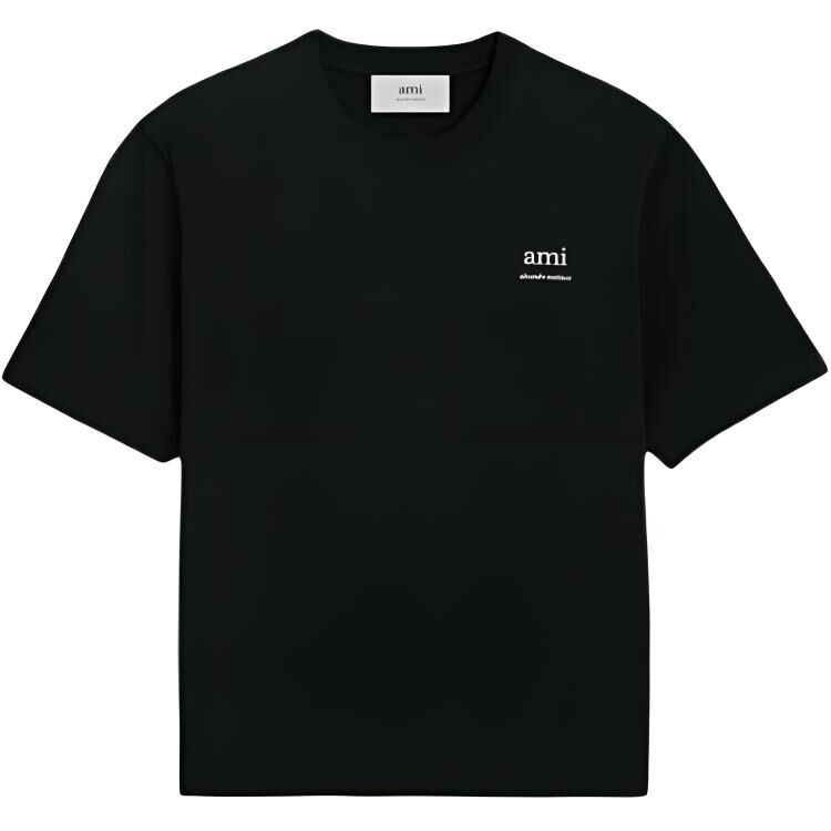 【代購】AMIPARIS SS24 T Shirt Unisex Black UTS024726-001