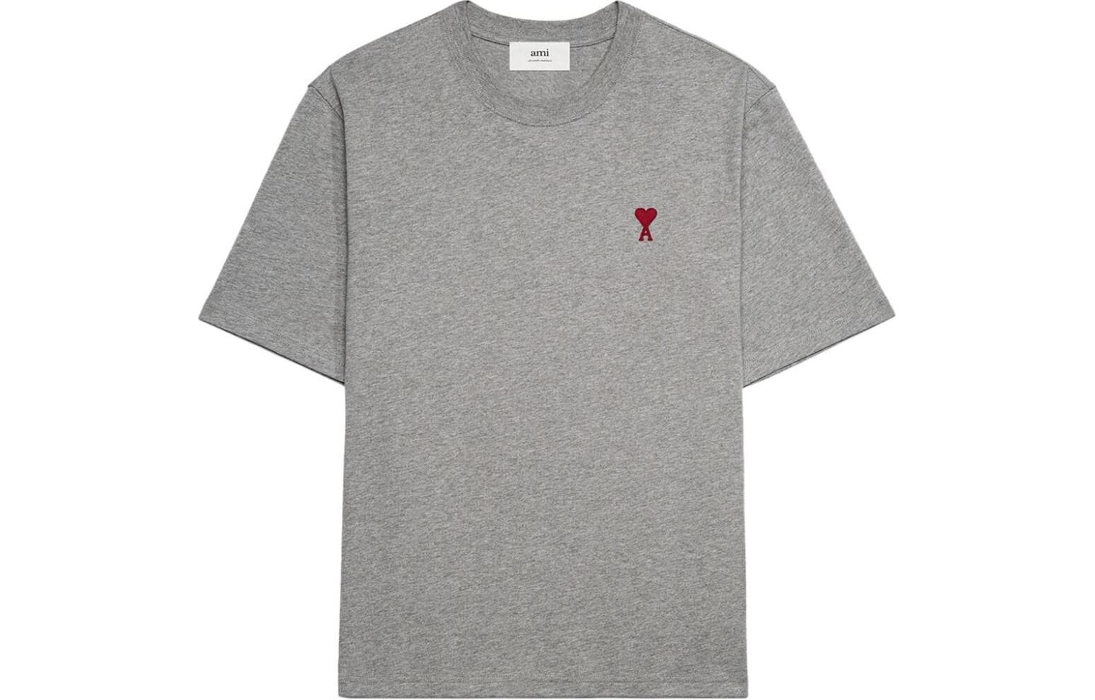 【代購】Amiparis Paris Ami de Coeur Logo Embroidered Crewneck T-Shirt BFUTS005726-951