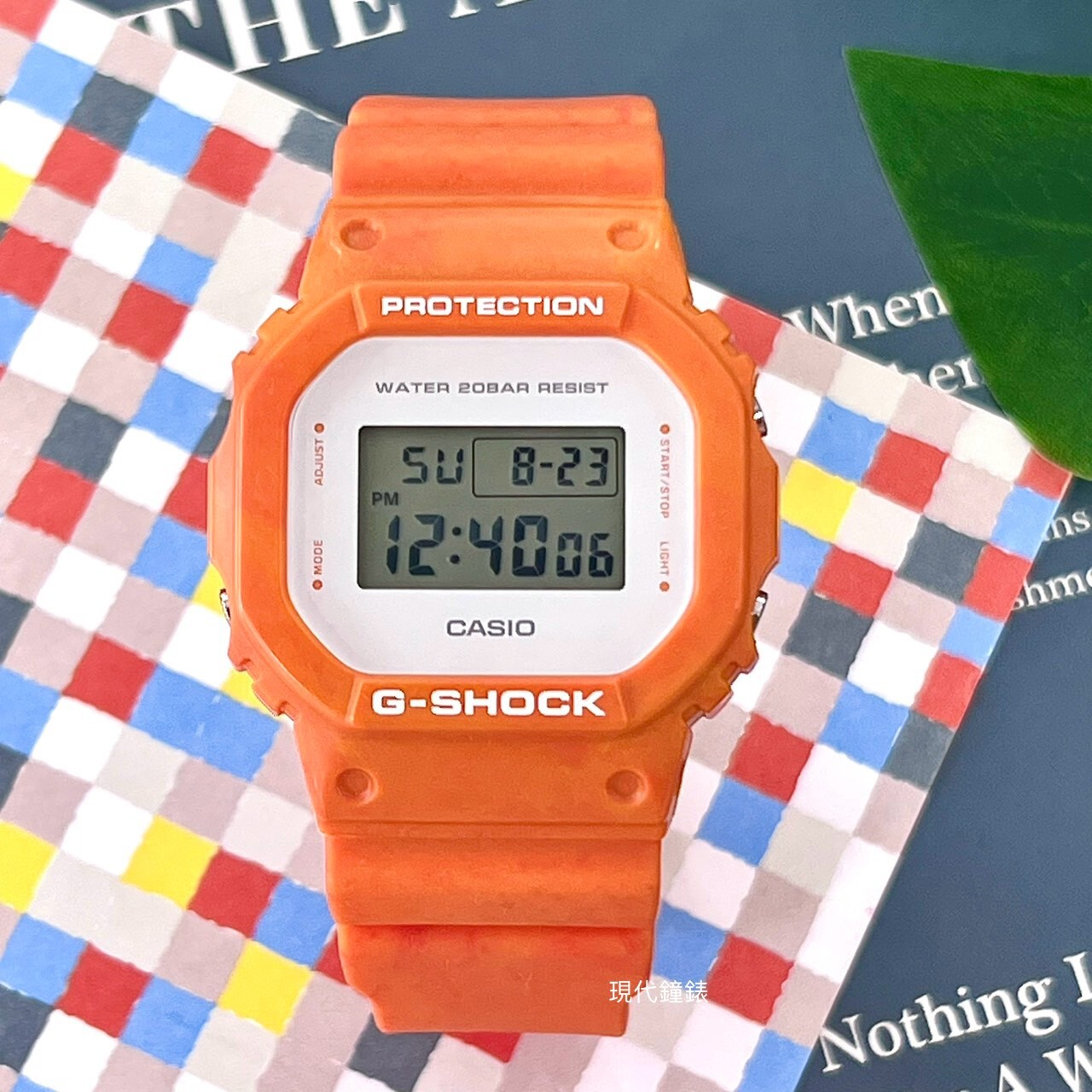 【G-SHOCK】DW-5600系列復刻經典運動電子錶 DW-5600WS-4D 42.8mm 現代鐘錶