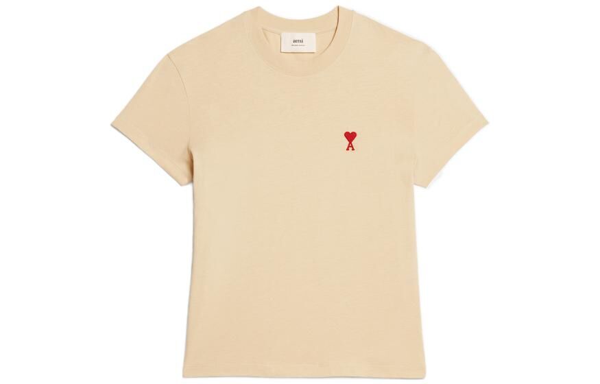 【代購】AMIPARIS T Shirt Unisex Vanilla UTS001724-709