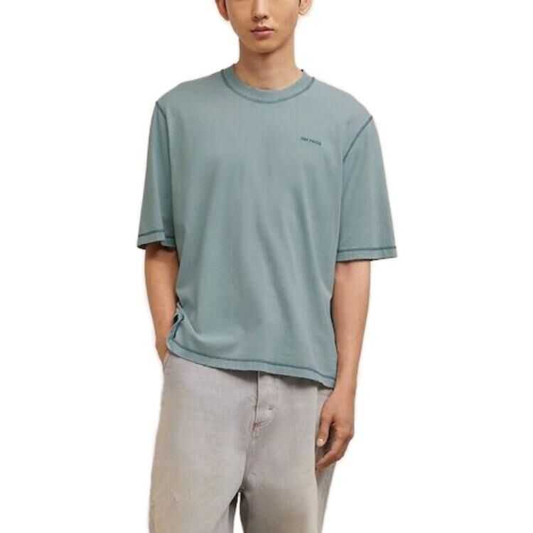 【代購】AMIPARIS FW23 T Shirt Unisex Aquamarines Stone Color UTS016JE0051468