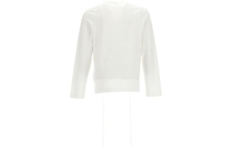 【代購】Ami Paris Ami De Coeur Logo Embroidered Long Sleeved T Shirt UTS205726-100