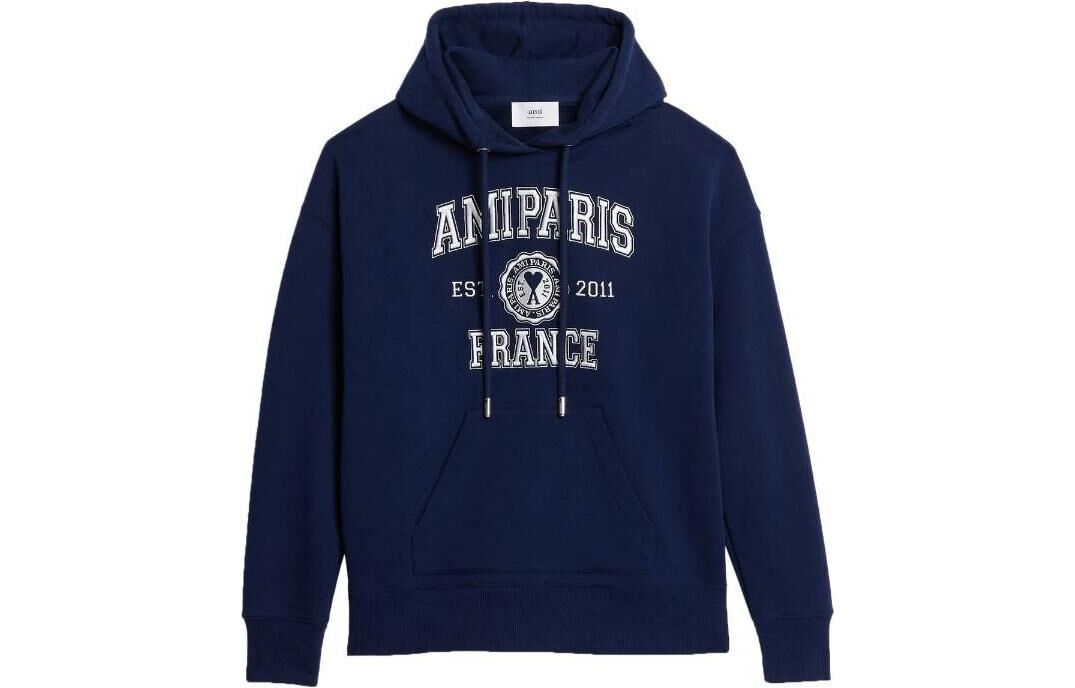 【代購】AMIPARIS Logo-print Drawstring Hoodie USW208747-491