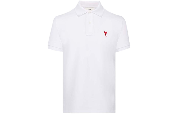 【代購】Ami Paris Ami De Coeur Polo Shirt H20HJ207760-100