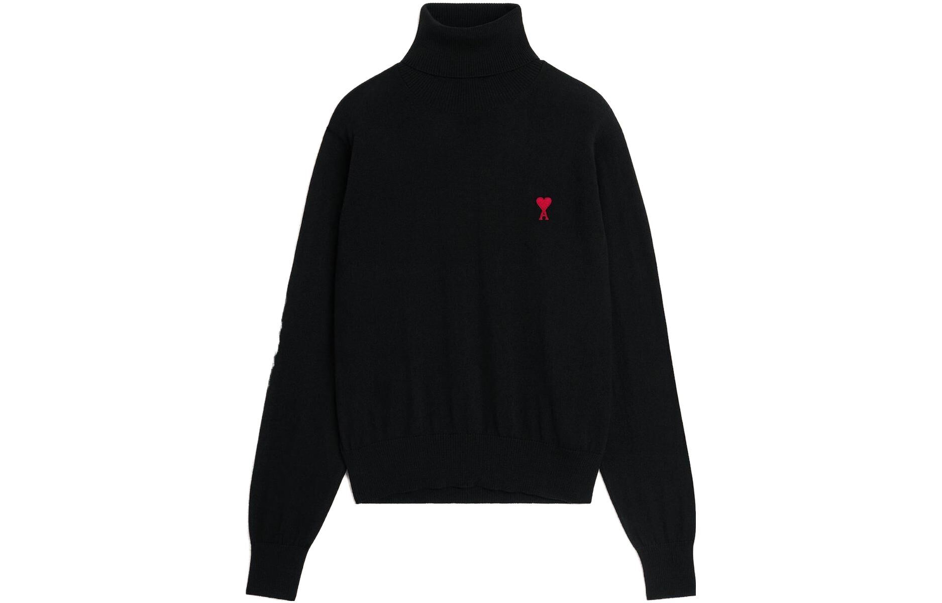 【代購】Ami Paris Logo Embroidered Knitted Jumper HKS411KN0025001