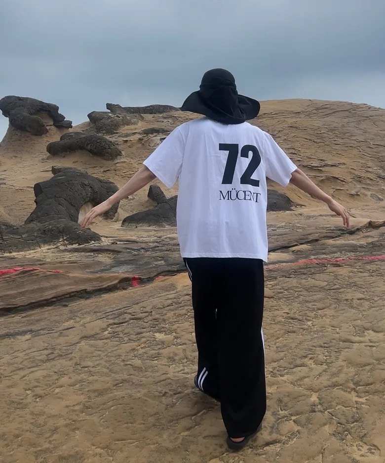 （預購）韓國 MUCENT 雙線 運動褲 抽繩寬褲