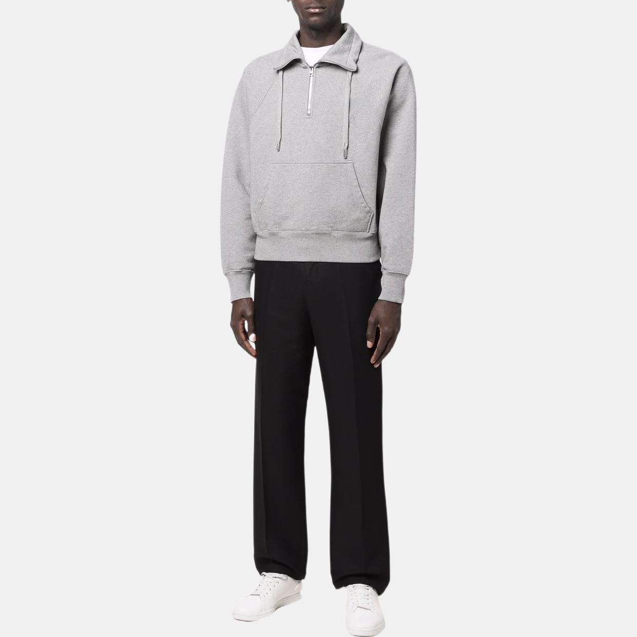 【代購】AMIPARIS Ami De Coeur Half-zip Sweatshirt USW502747-055