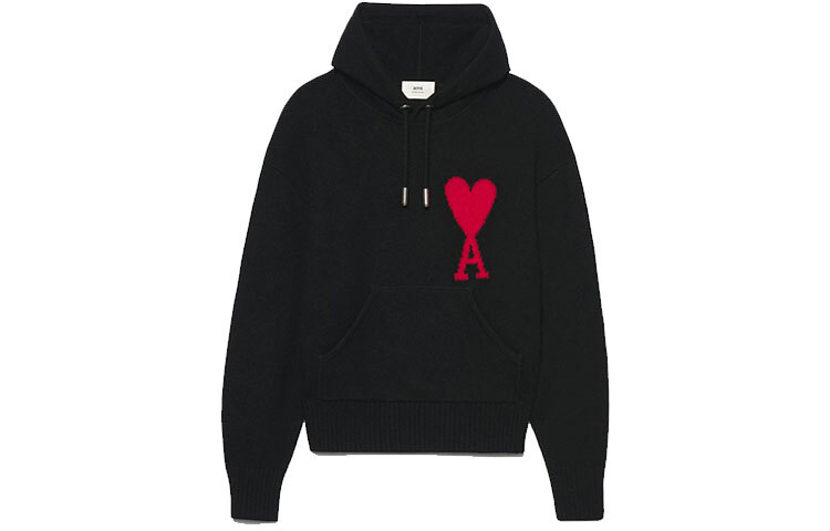 【代購】Ami Adc Knitted Hoodie UKS802-018009