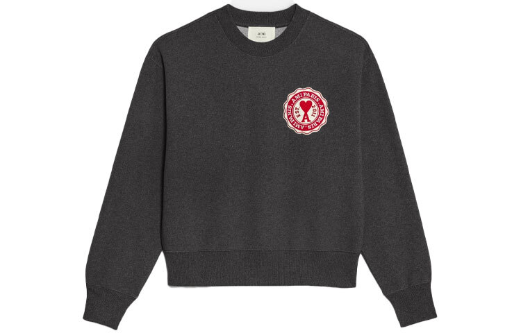 【代購】Ami France Patch Sweatshirt USW011739-020