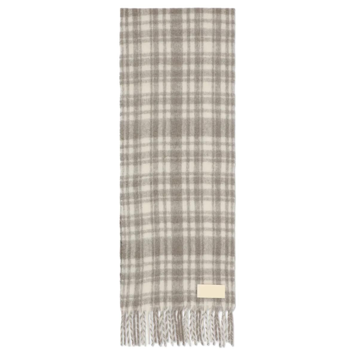 【代購】AMIPARIS Alpaca Polyamide Knit Scarves Unisex Beige USF418AA0003187