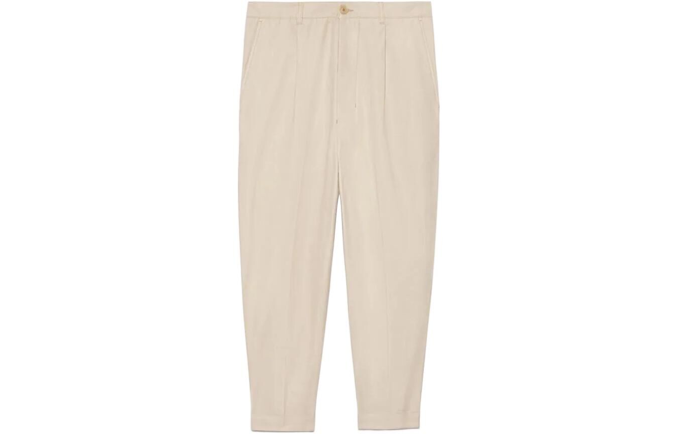 【代購】AMIPARIS Turn-Up Cuff Cropped Trousers HTR101-220250