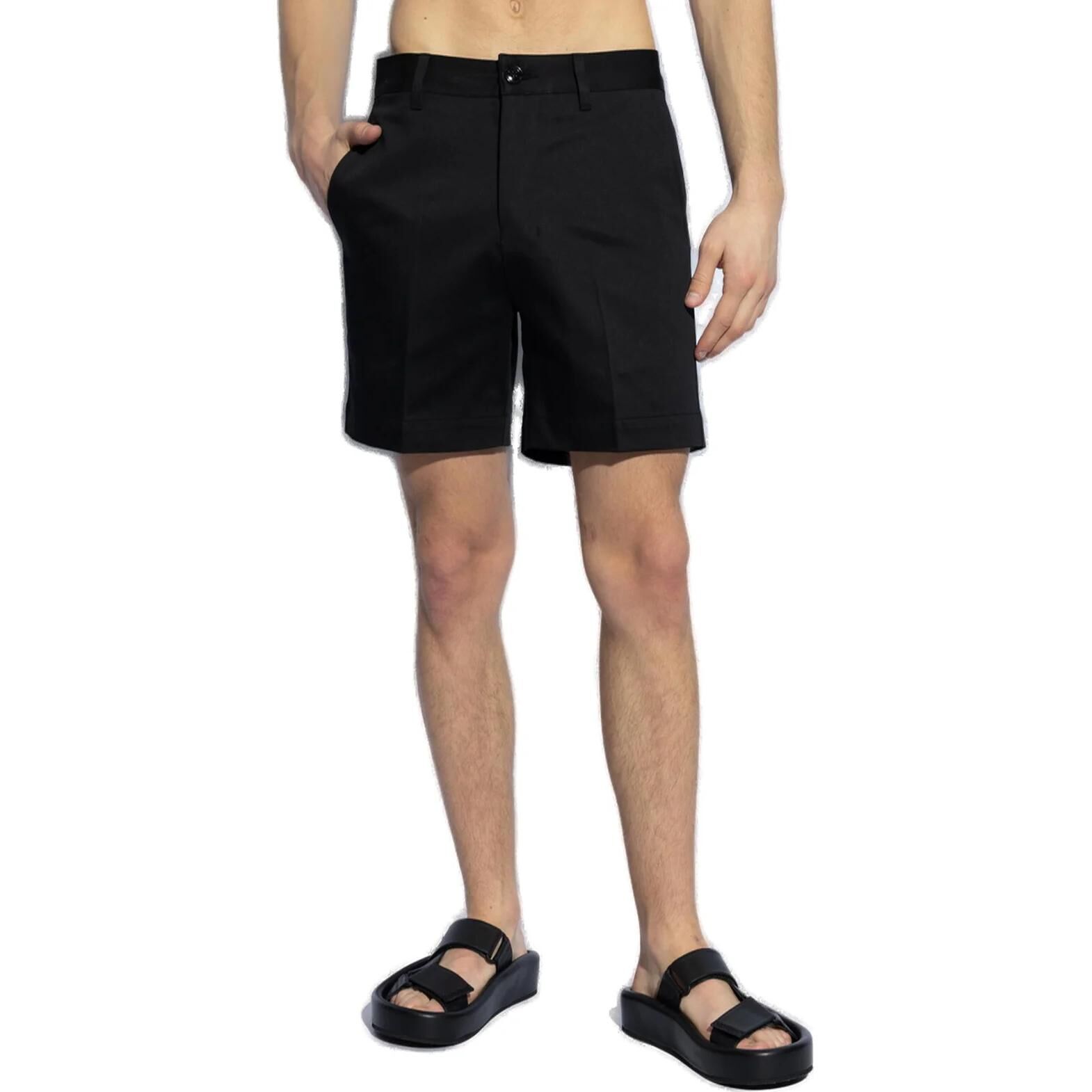 【代購】Ami Paris Ami De Coeur Motif Chino Shorts HSO004CO0009-001