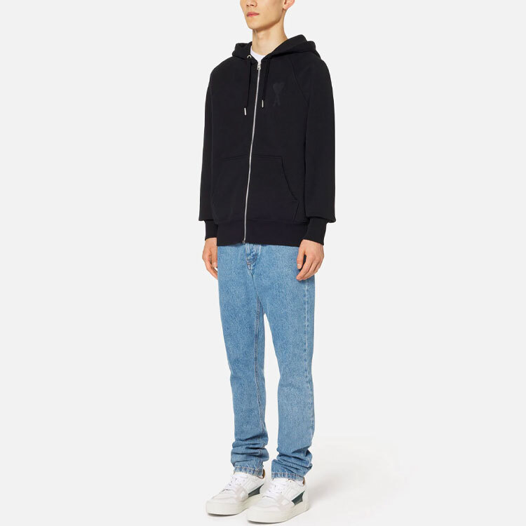 【代購】Ami Zipped Hoodie USW402-747001