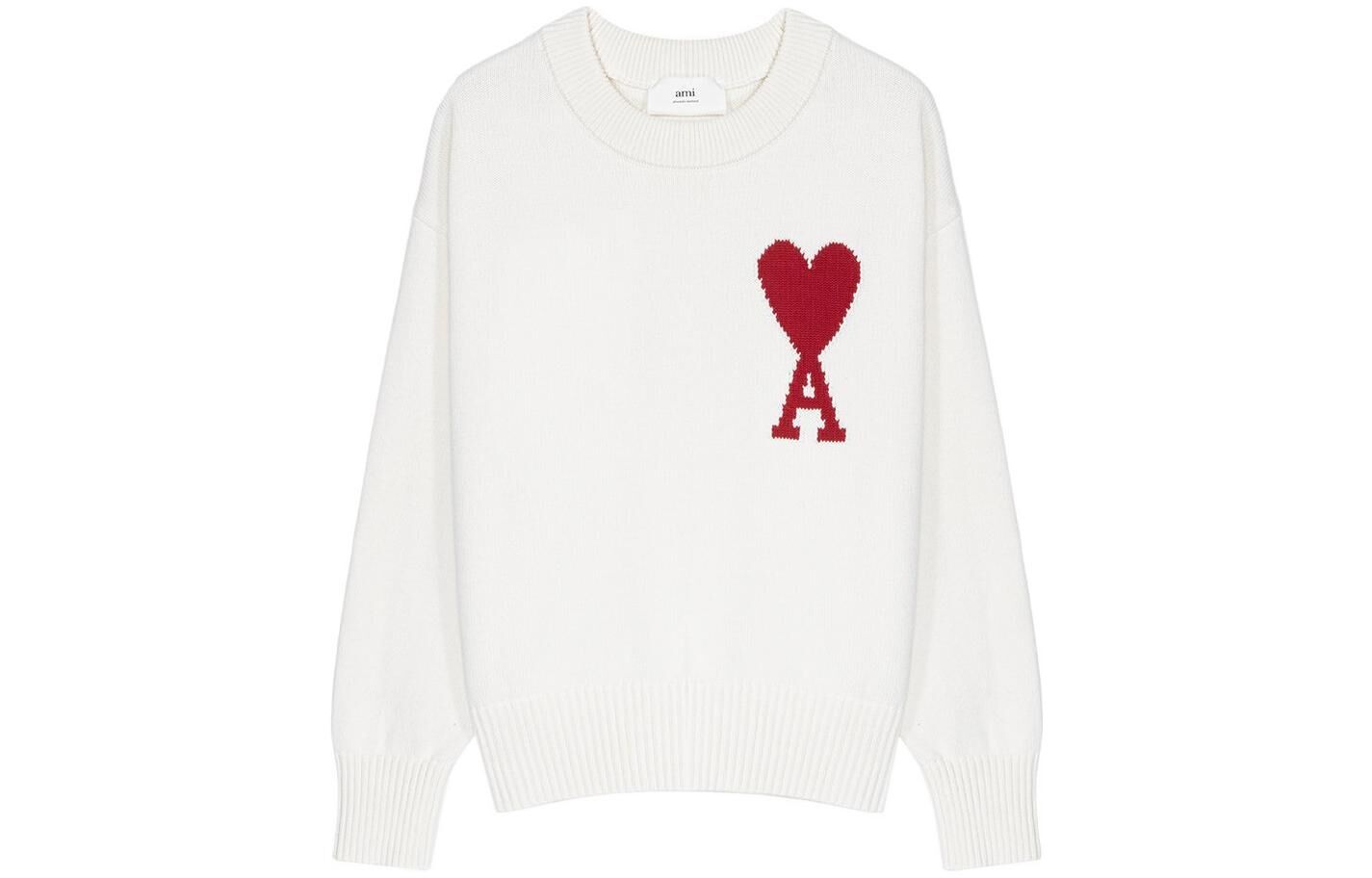 【代購】Ami Crewneck Sweater UKS003016-102