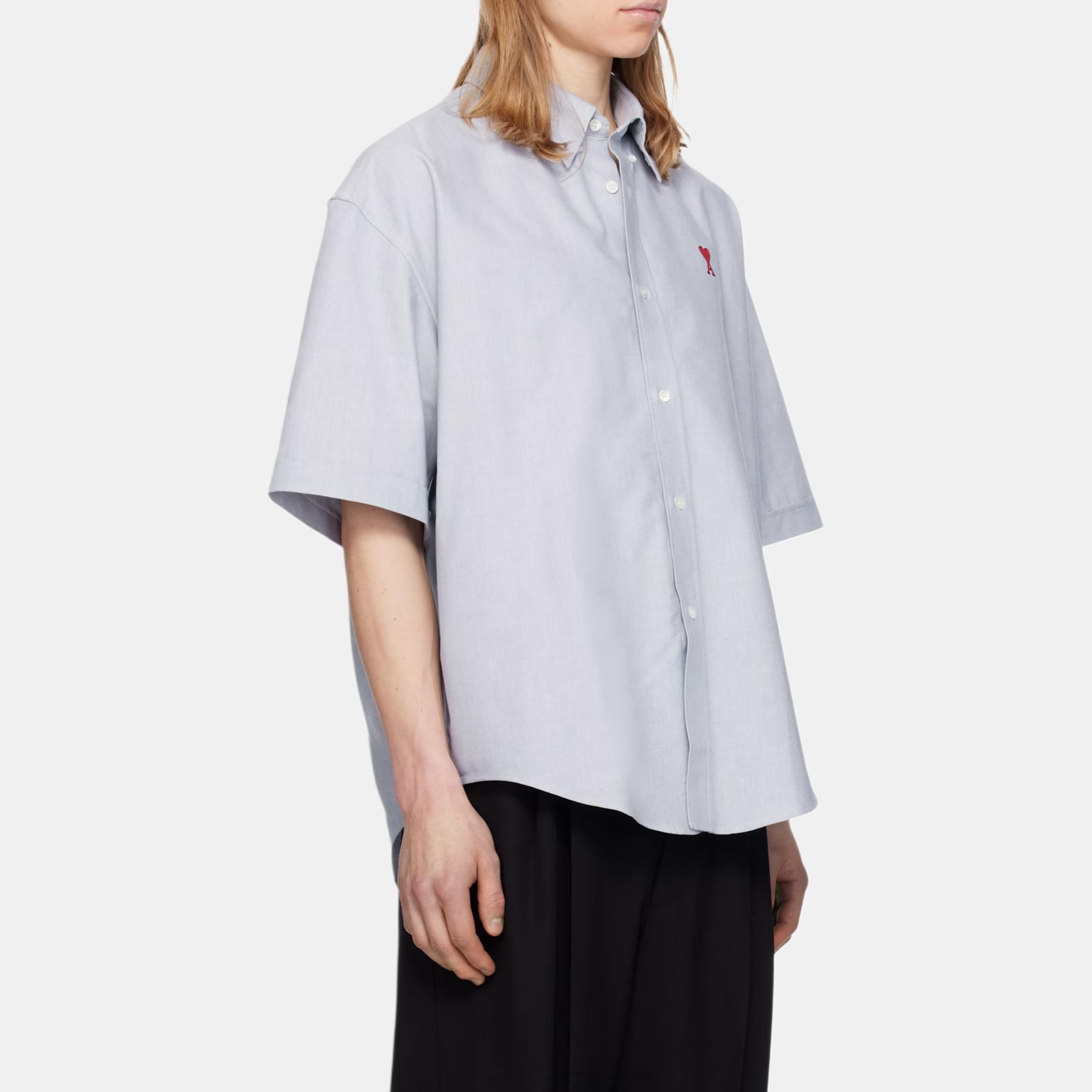 【代購】Ami Paris Ami De Coeur Cotton Shirt HSH230CO0031-4065