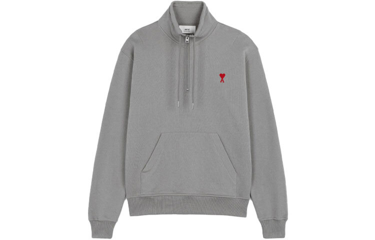 【代購】AMIPARIS Sweatshirt Men's Heather Gray A21HJ009-730055