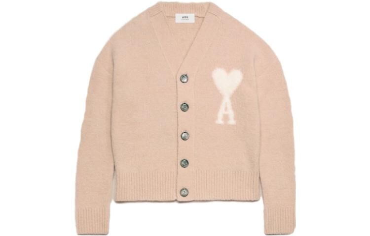 【代購】AMIPARIS Cloudy Wool Ami De Coeur Cardigan UKC025KN0032-685