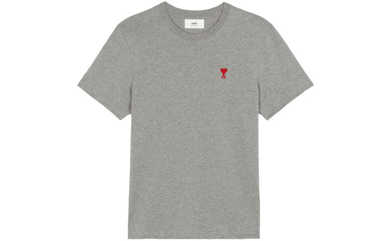 【代購】AMIPARIS FW21 T Shirt Men's Gray A21HJ108723-055