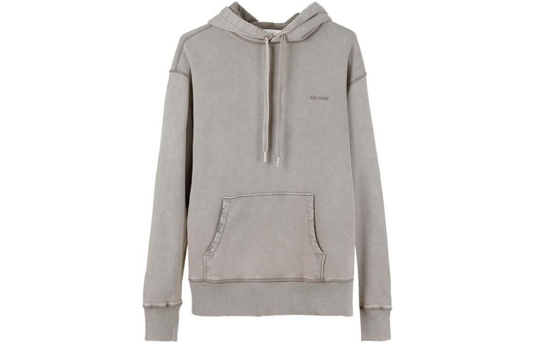 【代購】Ami Logo Embroidered Drawstring Hoodie USW216JE0-052