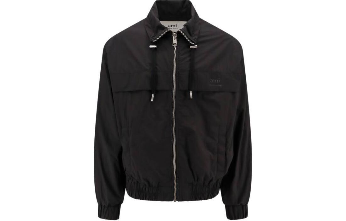【代購】Ami Paris Zip Up Lightweight Jacket HJK051PA0009-001