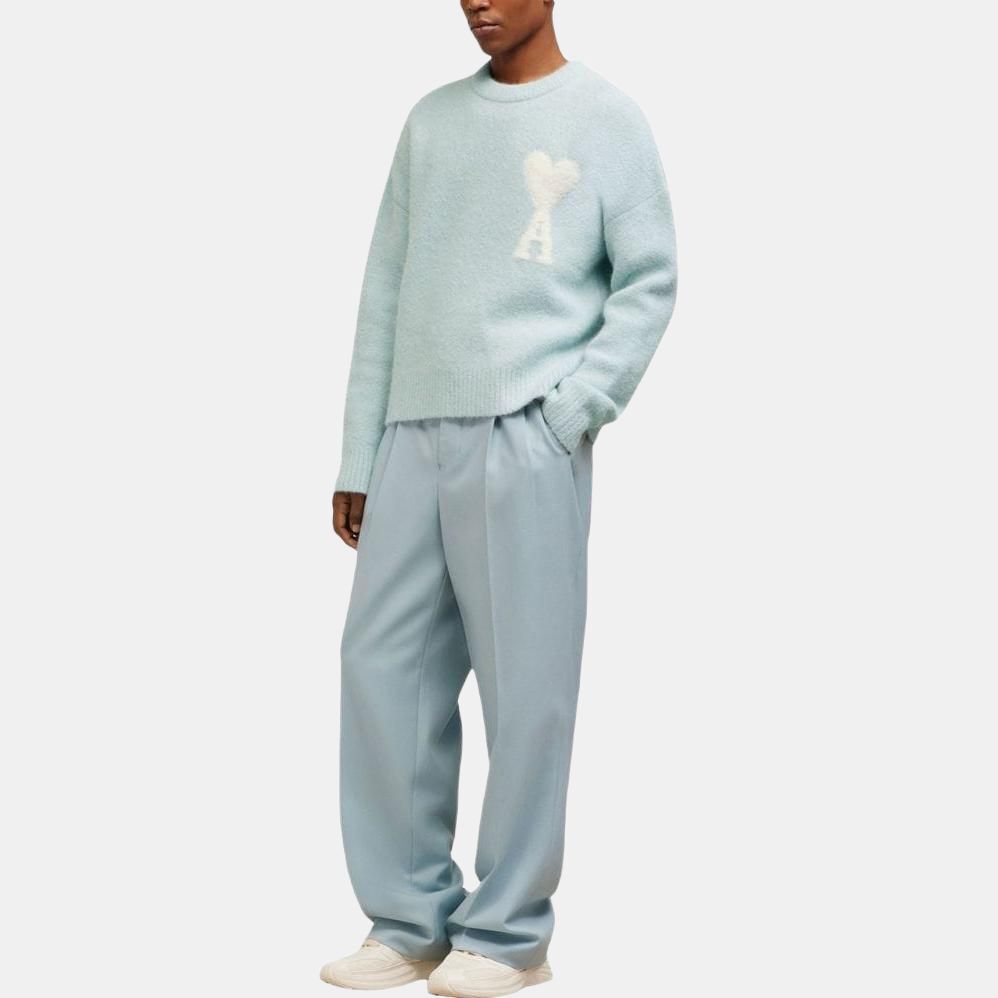 【代購】AMI Paris Cloudy Wool Ami De Coeur Jumper H23UKS025KN0032