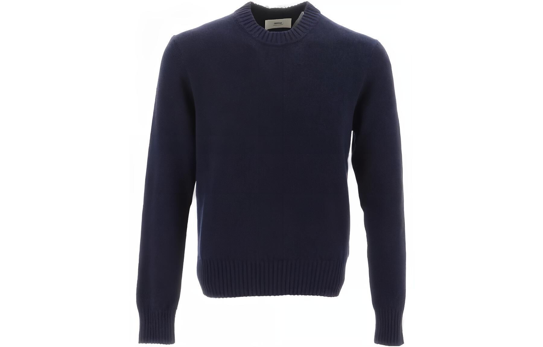 【代購】Ami Paris Logo Embroidered Knitted Jumper HKS12-7005-430