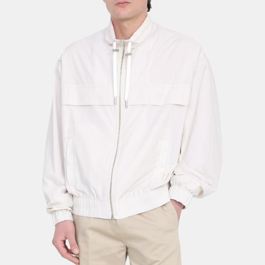【代購】Ami Paris Zip Up Lightweight Jacket HJK051PA000-9193