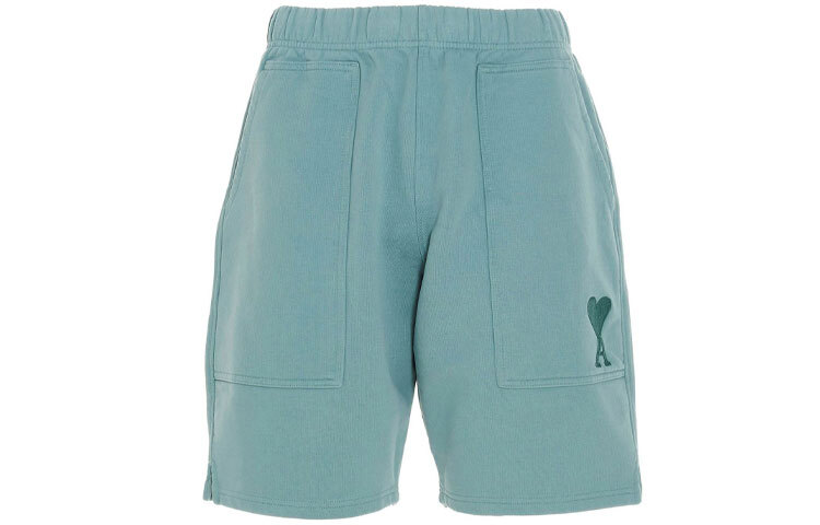【代購】AMIPARIS Sports Shorts Men's Green Moderate E21HJ328747-303