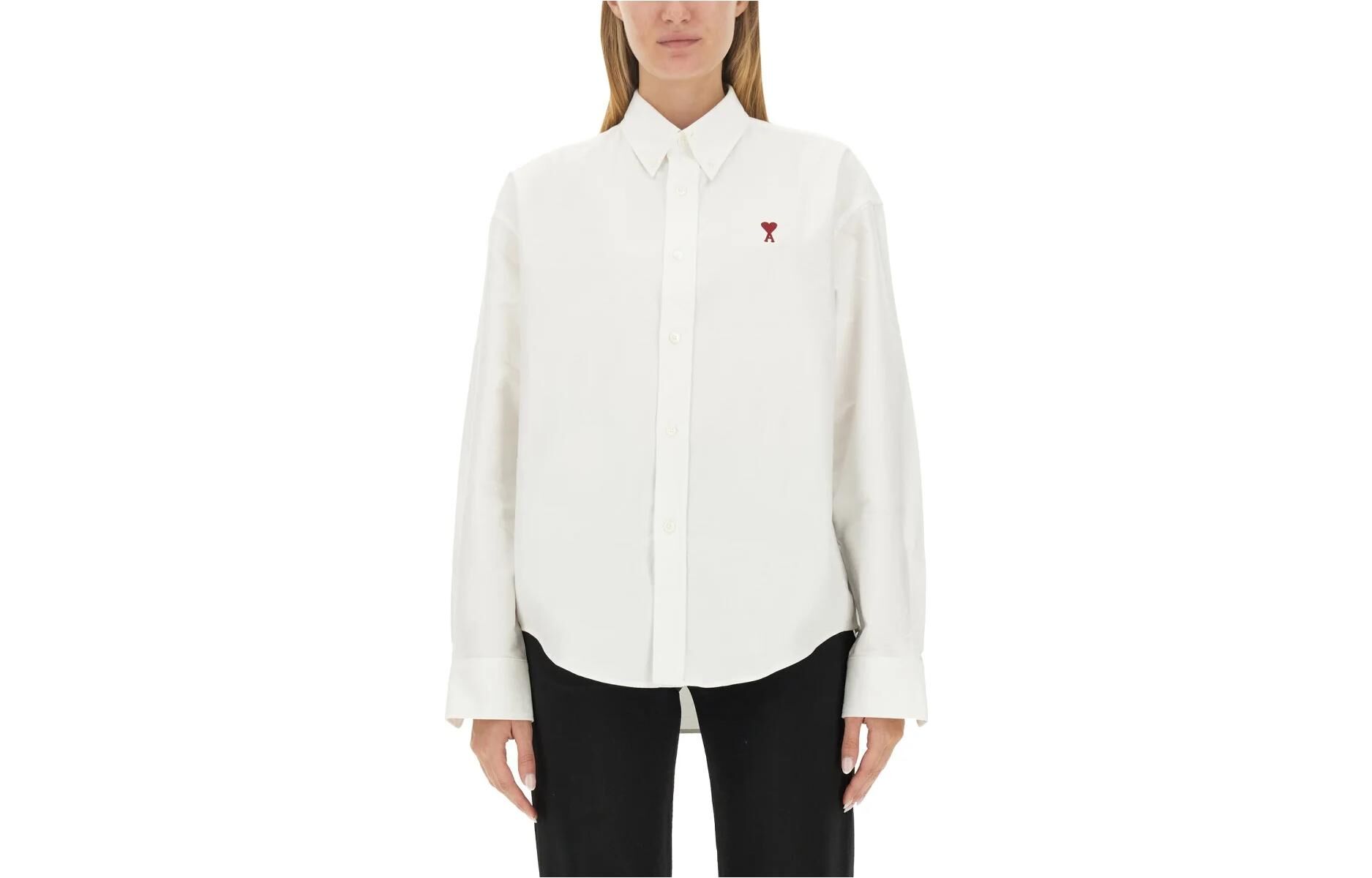 【代購】Ami Boxy Fit Shirt BFUSH130CO0031-168