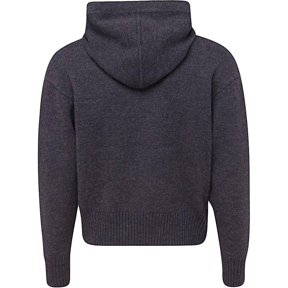 【代購】AMIPARIS Ami De Coeur Logo Embroidered Knitted Hoodie UKS802018-067