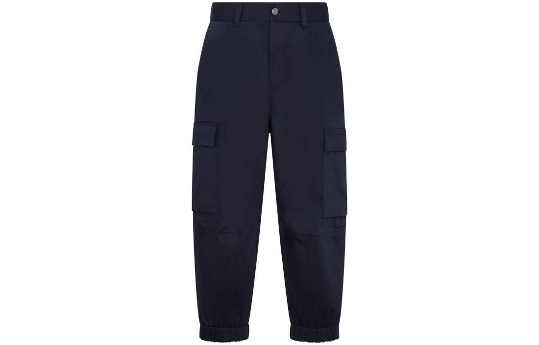 【代購】AMIPARIS Knitted Sweatpants Men's Marine Blue Moderate Cuffed Pants HTR210CO0009-491