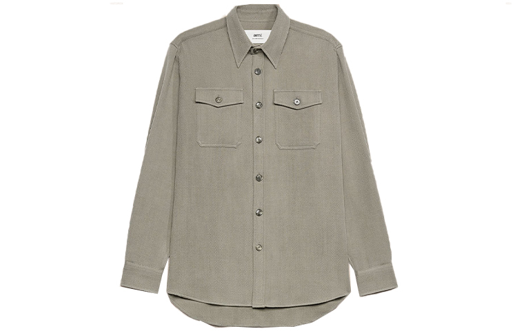 【代購】Ami Chest Pocket Overshirt UJK224WV0030281