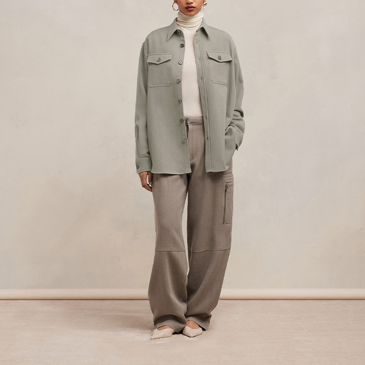 【代購】Ami Chest Pocket Overshirt UJK224WV0030281