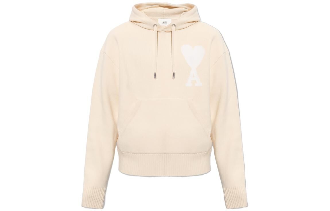 【代購】AMIPARIS Sweatshirts Men's Ecru Hooded Moderate Other UKS802-KN0018-715
