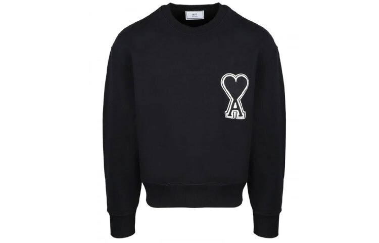 【代購】AMIPARIS Sweatshirt Men's Black A20HJ037747-001