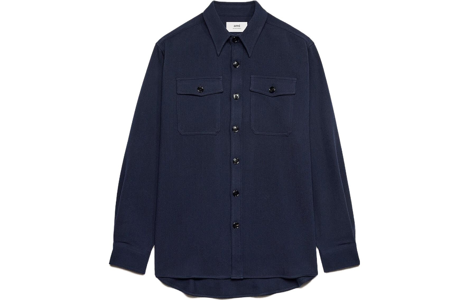 【代購】Ami Chest Pocket Overshirt UJK224WV0030430