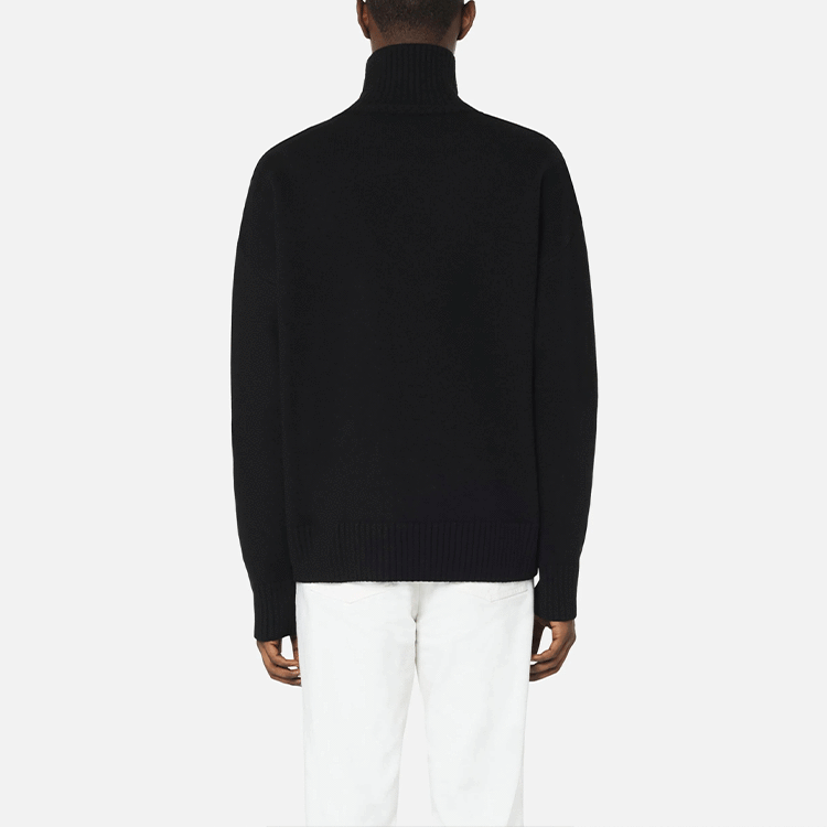 【代購】AMIPARIS FW21 Sweater Men's Black UKS407-018-001