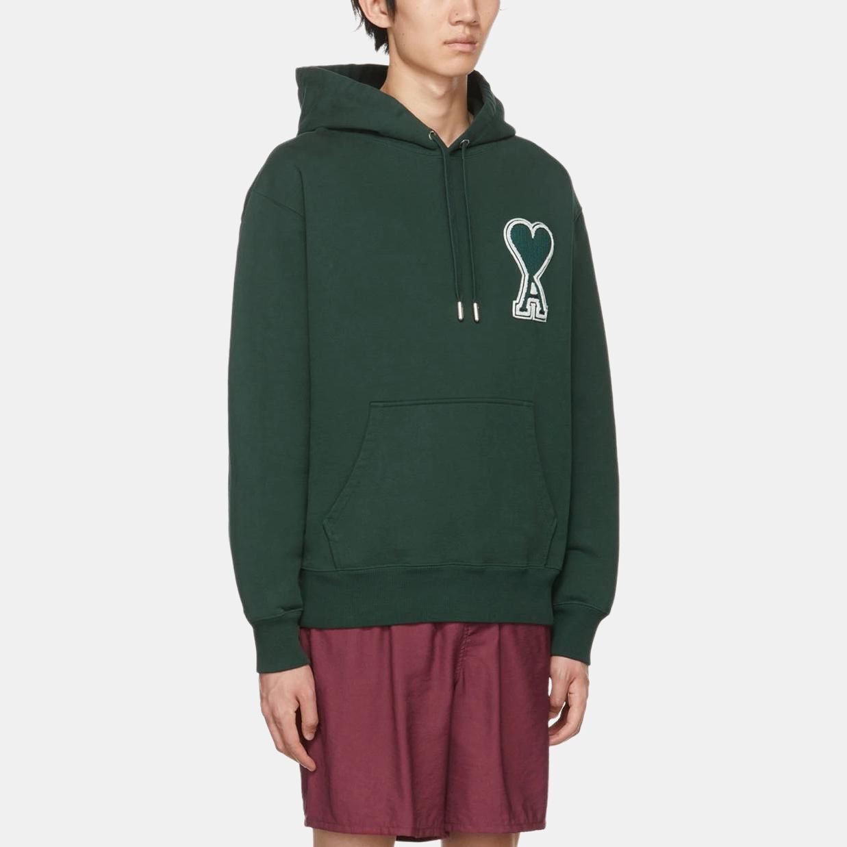【代購】AMIPARIS SS22 Sweatshirt Unisex Dark Green SPEUSW211747-311