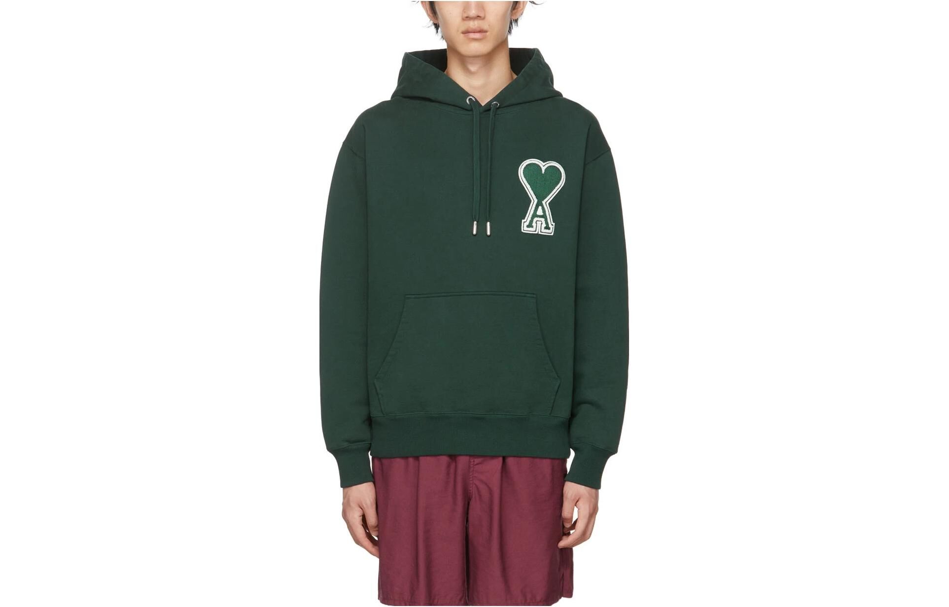 【代購】AMIPARIS SS22 Sweatshirt Unisex Dark Green SPEUSW211747-311