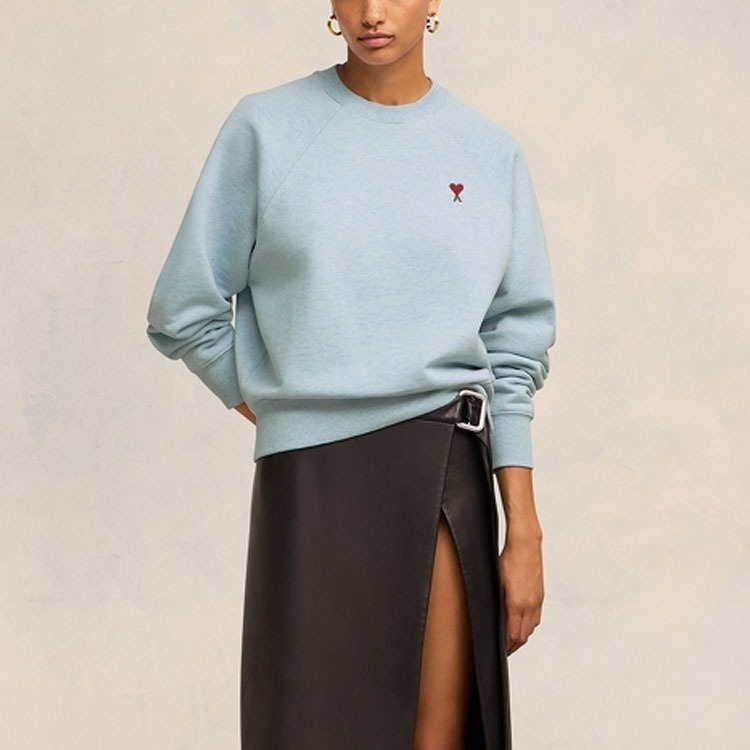 【代購】AMIPARIS Sweatshirt Unisex Sky Blue USW005747-4842