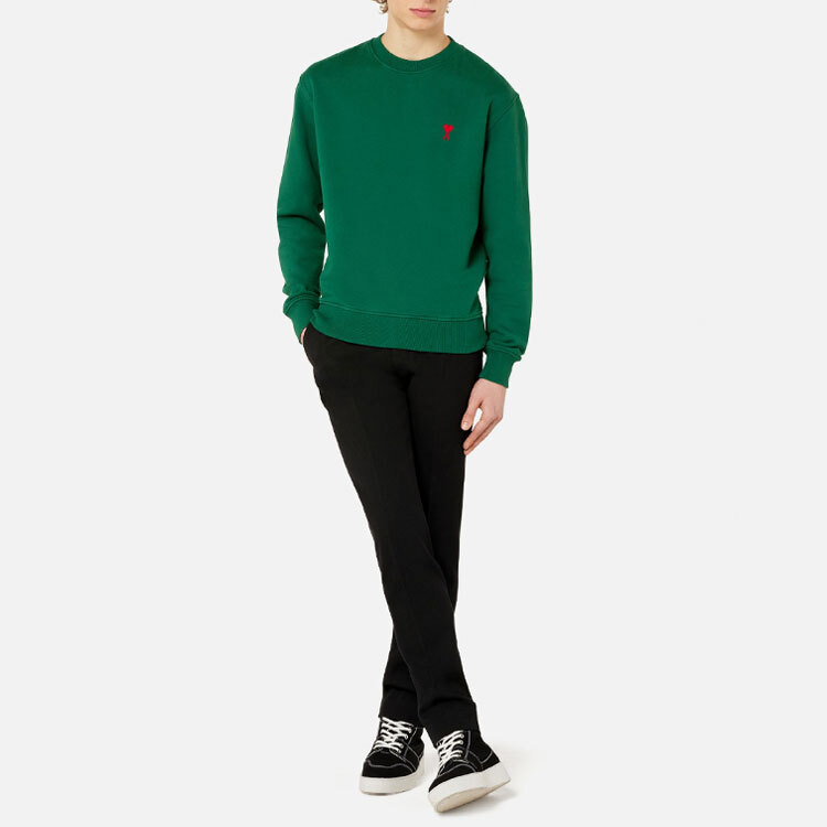 【代購】AMIPARIS FW21 Sweatshirt Men's Green A21HJ007730-300