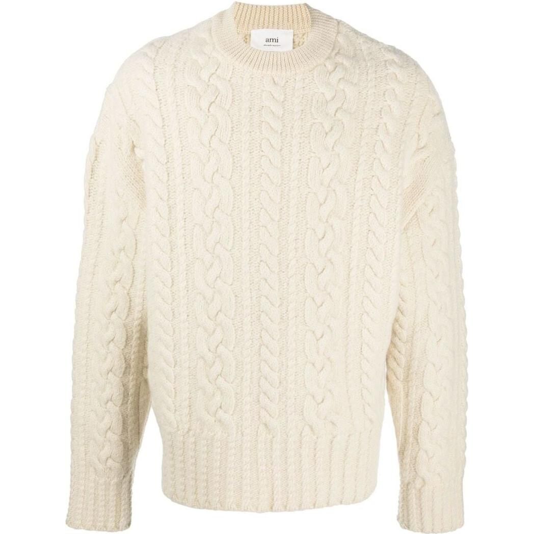 【代購】Ami Crewneck Knitted Jumper HKS011-017150